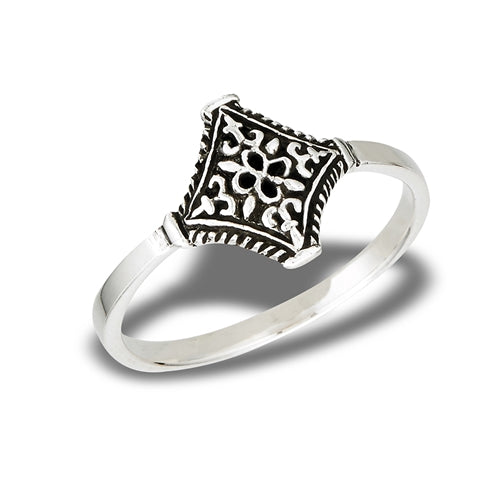Moorish Window Petite Sterling Silver Ring