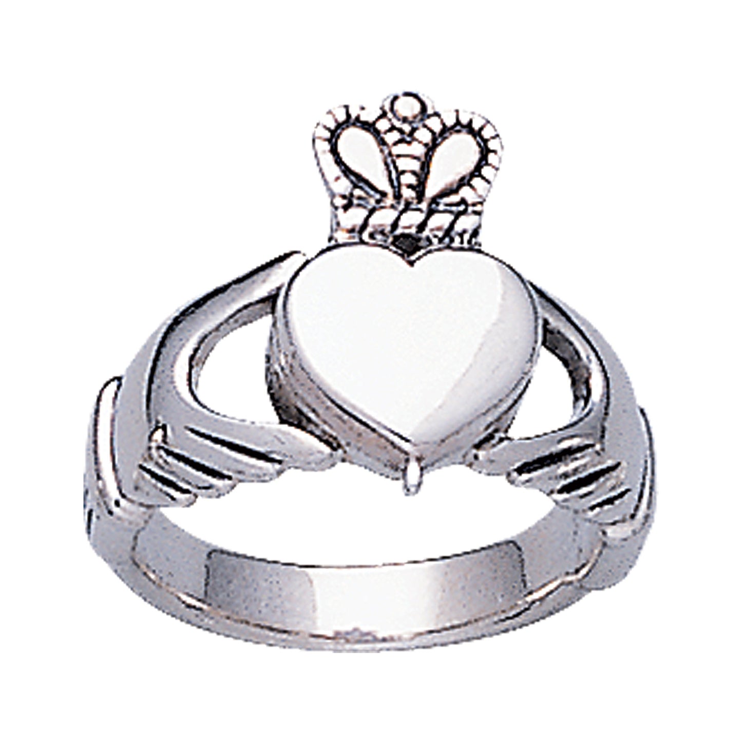 Celtic Claddagh Poison Ring Sterling Silver