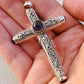 Hidden Stash Cross | Poison Box or Pendant | Sterling Silver