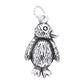 Sterling Silver Petite Penguin Bird Charm