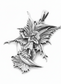 Stargazer Sterling Silver Amy Brown Moon Fairy Pendant