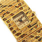 Gold-Toned Leopard Design Watch Bracelet White Crystals - Silver Insanity