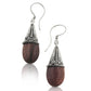 Genuine Goldstone Teardrop Sterling Silver Earrings - Silver Insanity