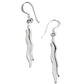 Ride the Wave - Sterling Silver Surfing Ocean Waves Hook Earrings - Silver Insanity