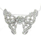 2/3cttw Genuine Diamond Butterfly 10K White Gold Pendant with 16" Chain Necklace - Silver Insanity