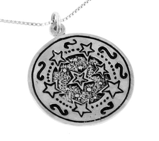 Sterling Silver Spirit Celtic Birth Charm Pendant for April 1 - 23 - Silver Insanity