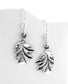 Mighty Oak Leaves -  Secrets of the Wood Sterling Silver Tree Leaf Earrings - Silver Insanity