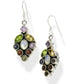 Garnet Peridot Multi-Gemstone Sterling Silver Earrings - Silver Insanity